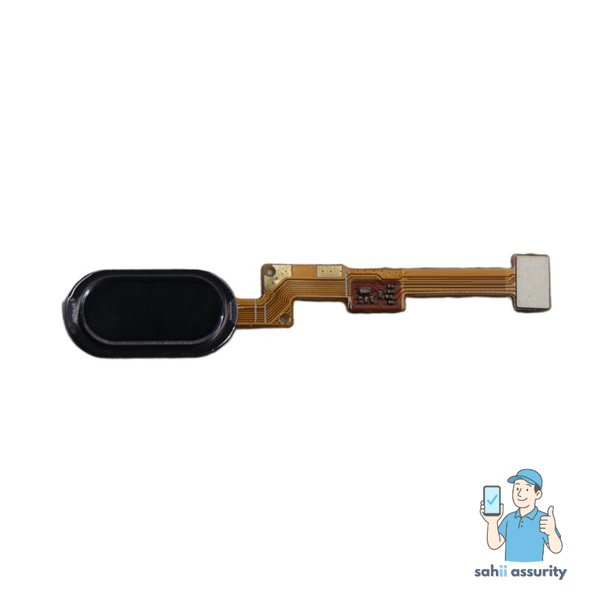 Fingerprint Sensor with Flex Cable for Vivo V5s Black thumbnail